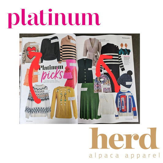 PLATINUM PICKS US! WE ARE IN PLATINUM MAGAZINE!