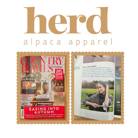 WE ARE IN COUNTRY HOMES AND INTERIORS!!