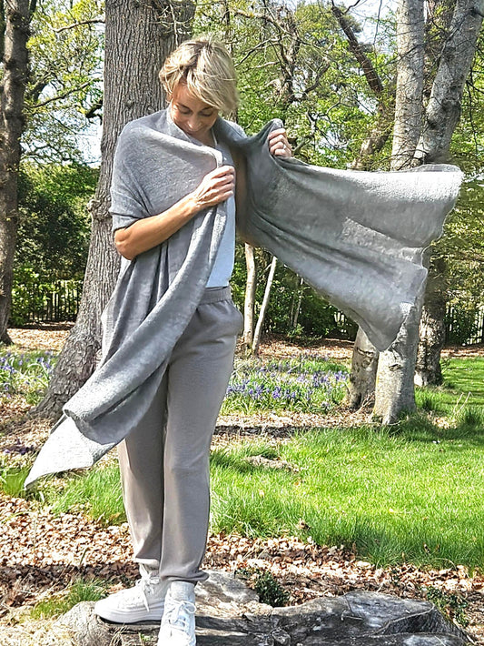 Why wearing your Alpaca Wrap as a Cape can make you an Eco-Friendly Super Hero!