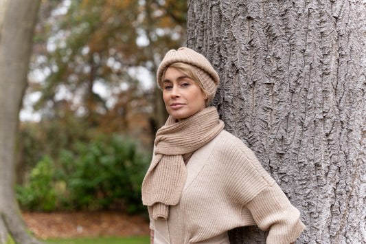 Alpaca Hat & Scarf Set - Georgia Rose