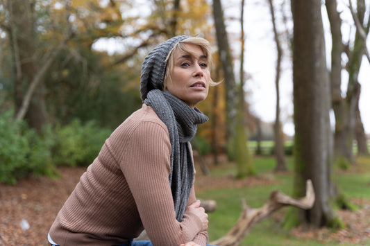 Alpaca Hat & Scarf Set - Darcy Rose