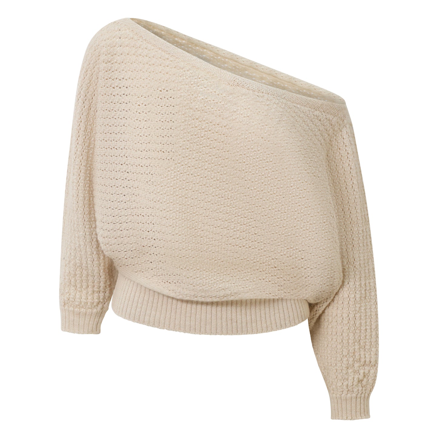 Alpaca Jumper - The Batwing Slouch - Light