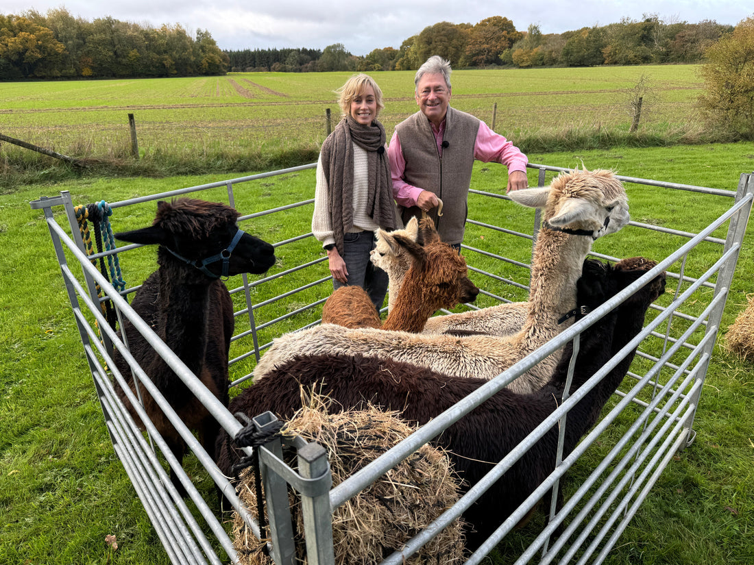 Celebrating Alpaca Apparel on Alan Titchmarsh’s Love Your Weekend