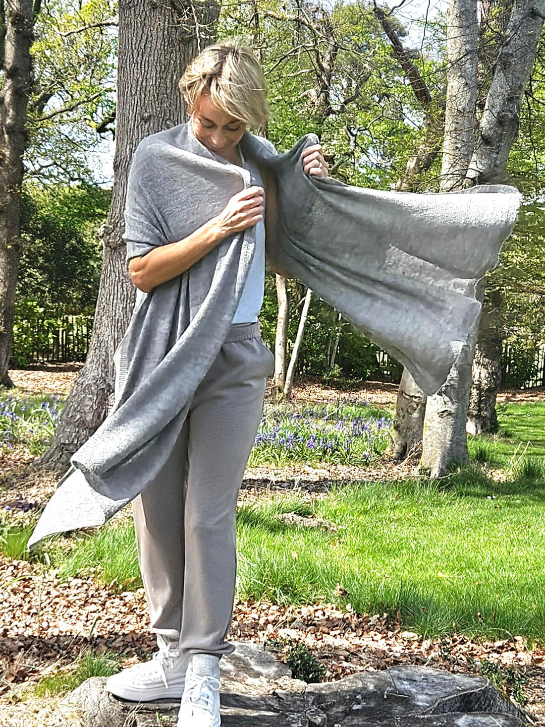 Why wearing your Alpaca Wrap as a Cape can make you an Eco-Friendly Super Hero!