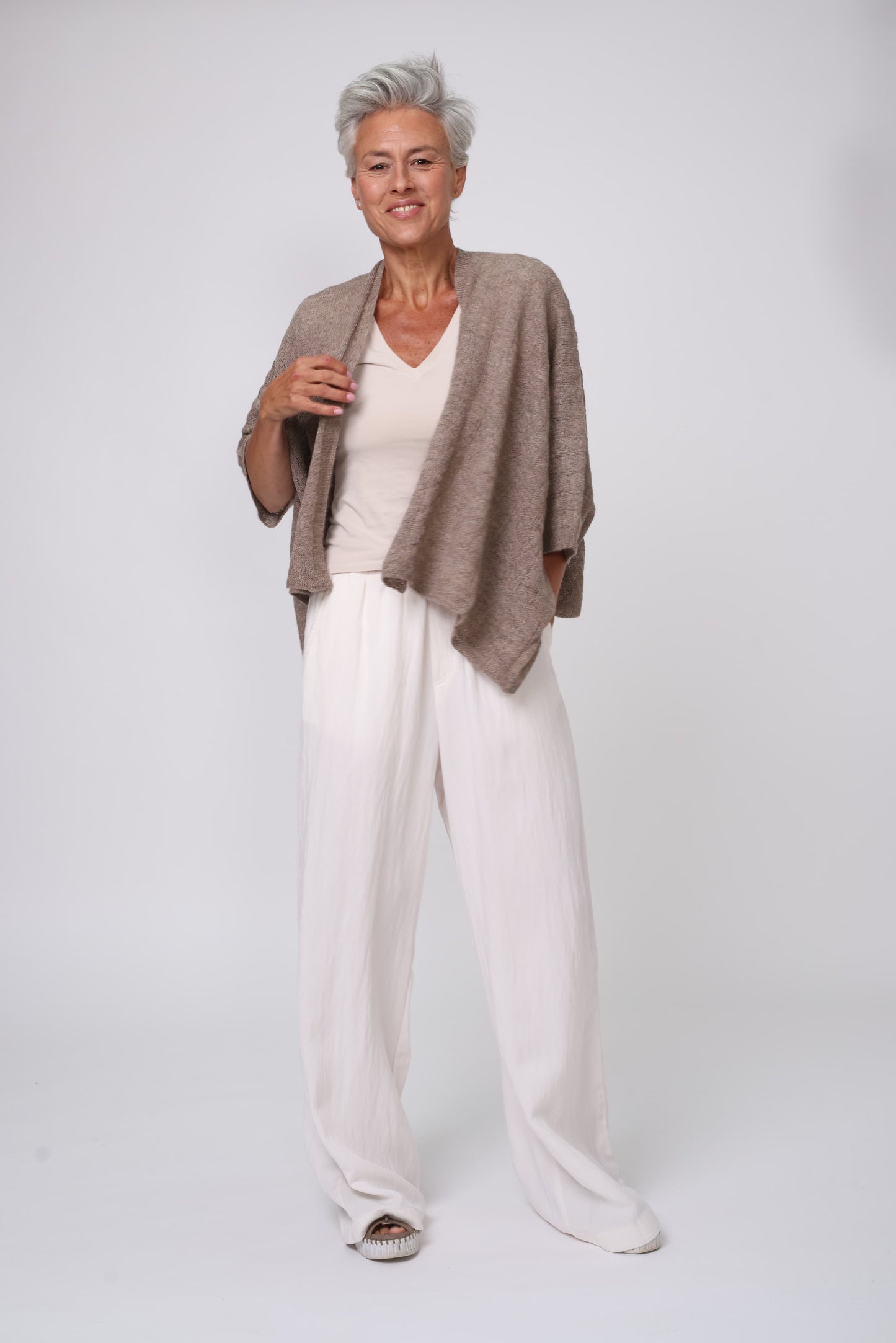 Alpaca Cape  - Mink