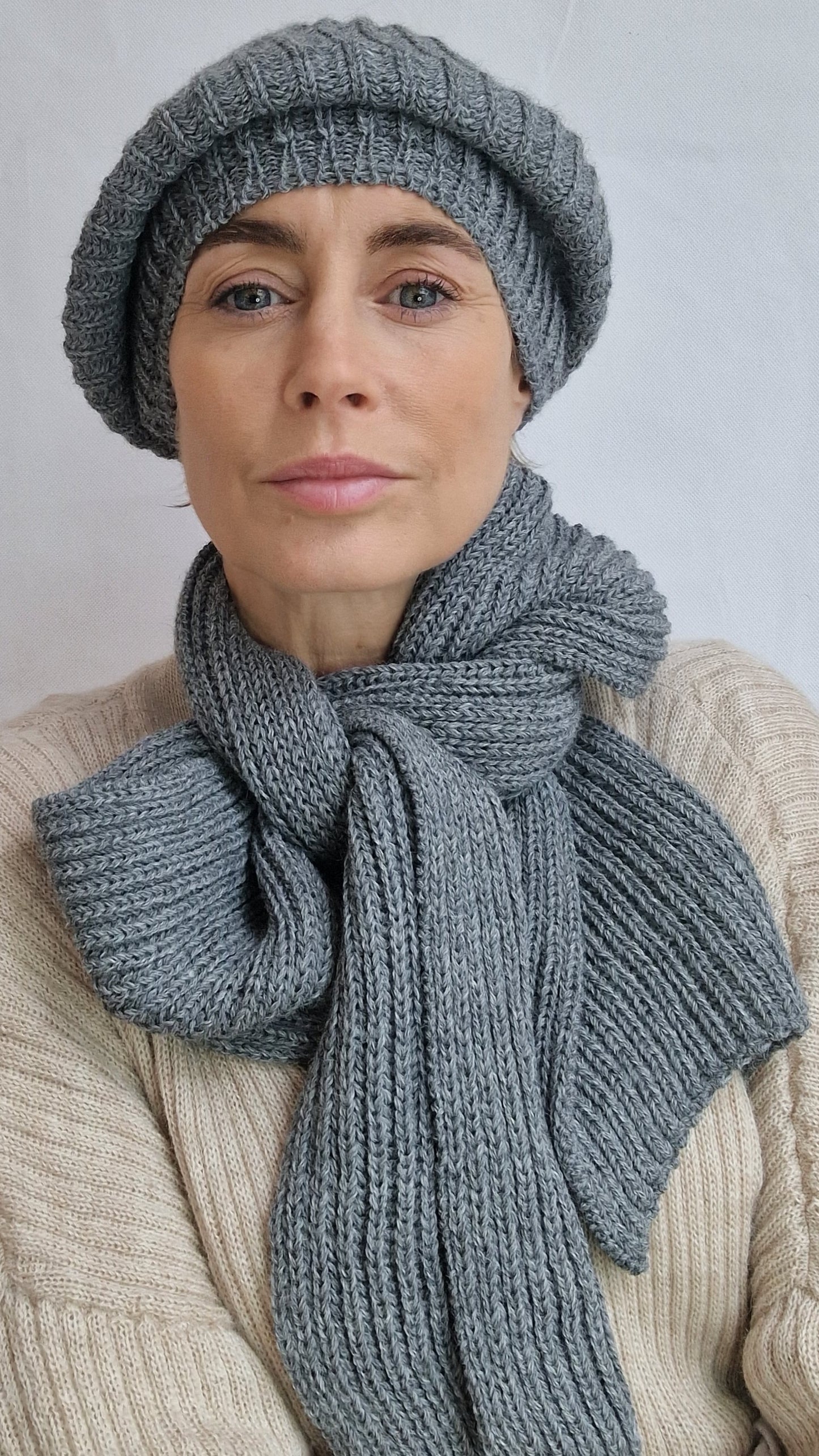 Alpaca Hat & Scarf Set - Darcy Rose