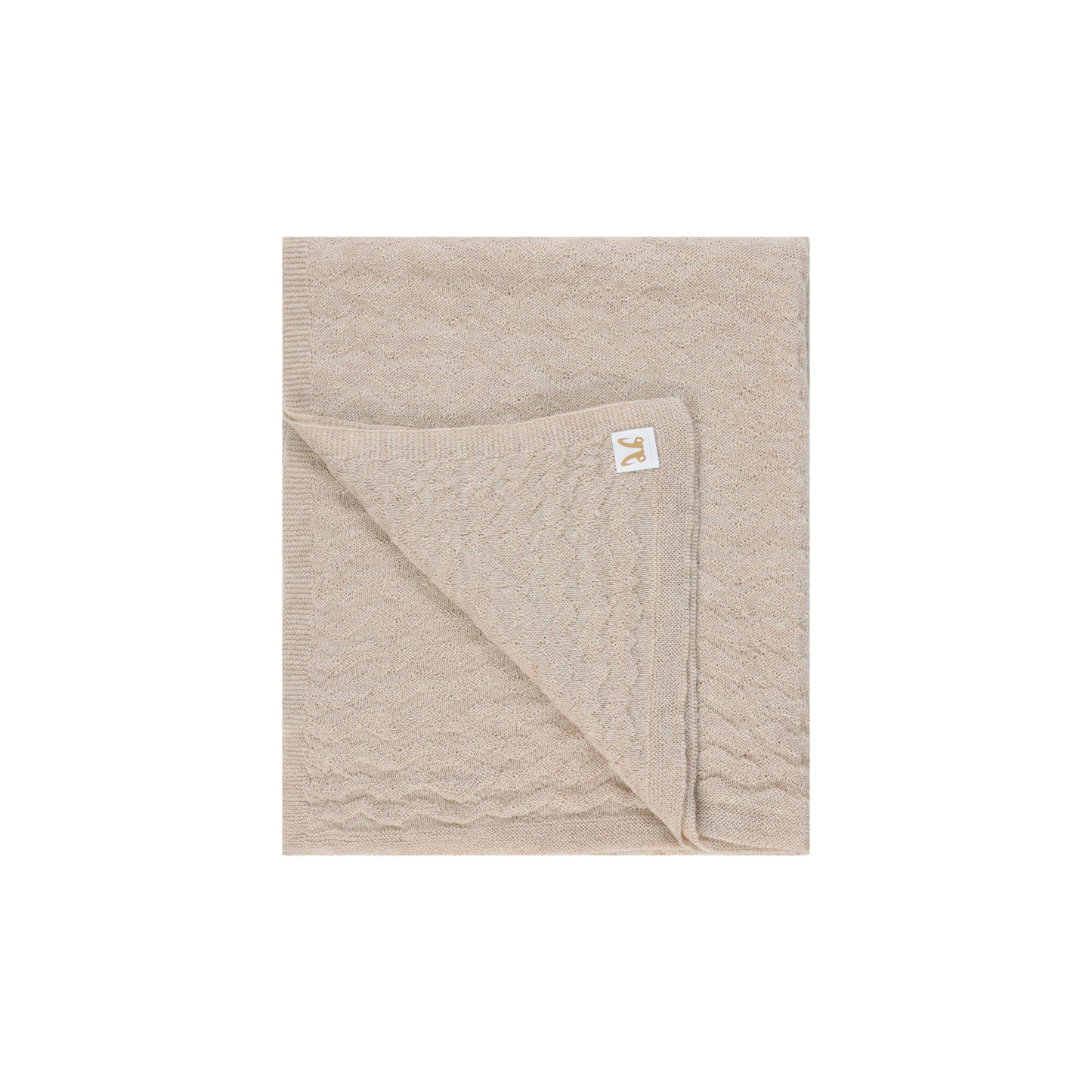 Alpaca Textured Wrap - Sand