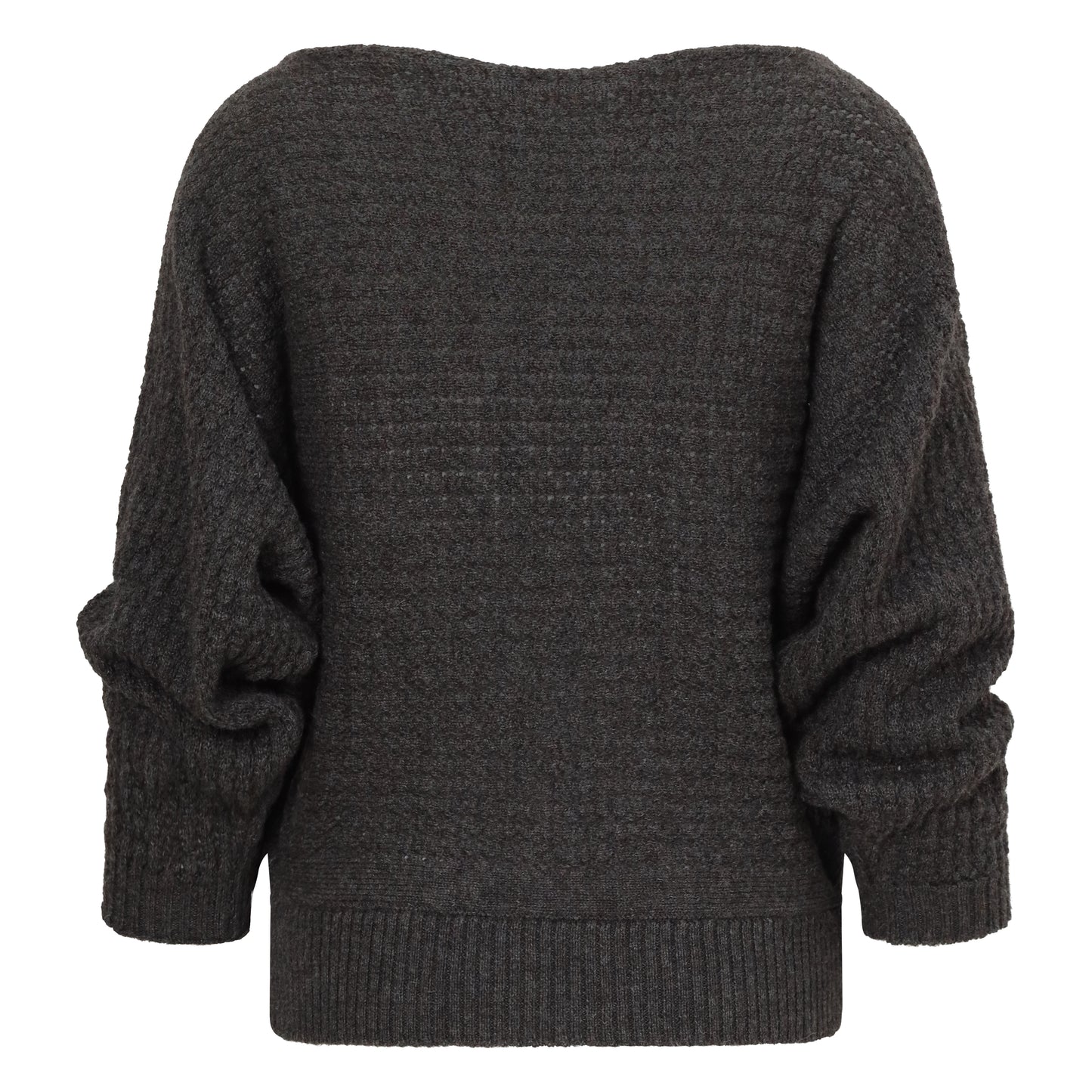 Alpaca Jumper - The Batwing Slouch - Dark